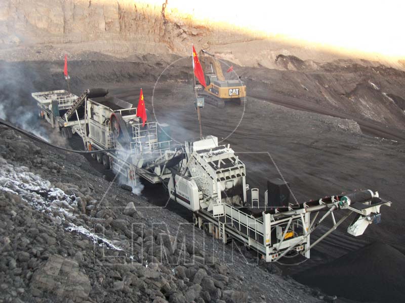 Дробление и сортировка угля